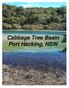 Cabbage Tree Basin Port Hacking, NSW
