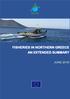FISHERIES IN NORTHERN GREECE AN EXTENDED SUMMARY
