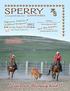 WELCOME. See you sale day! The Sperry Family. Selling: 62 Performance Horses