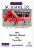 2011 Operator Manual and Parts List Redgates Melbourne York YO42 4RG Tel Fax