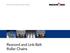 Drive and Conveyor Chains Catalog. Rexnord and Link-Belt Roller Chains