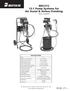 MX :1 Pump Systems for Air Assist & Airless Finishing