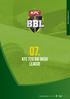 07. KFC T20 Big Bash League 07. KFC T20 BIG BASH LEAGUE. Playing Handbook