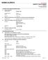 SIGMA-ALDRICH. SAFETY DATA SHEET Version 3.4 Revision Date 06/27/2014 Print Date 06/23/2016