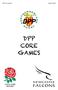 DPP Core Games January 2018 DPP CORE GAMES