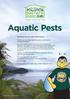 Issue 61 December Aquatic Pests. Tēnā koutou e hoa ma - Hello Pollution Busters!