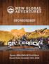 SPONSORSHIP Event: SPACEROCK Trail Race Event Date: October 13th, 2018