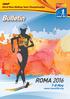General Programme 8. Timetable 9. Italian VISA Information 10. Teams and IAAF Family Hotels Information 14. Contents. Media Hotel Information 15