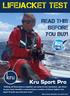 LIFEJACKET TEST. Kru Sport Pro READ THIS BEFORE YOU BUY!
