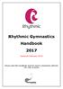 Rhythmic Gymnastics Handbook 2017