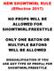 NEW SHOWTWIRL RULE (Effective 2017) NO PROPS WILL BE ALLOWED FOR SHOWTWIRL/FREESTYLE ONLY ONE BATON OR MULTIPLE BATONS WILL BE ALLOWED