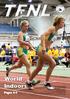 X X x. World Indoors. Page x. Pages 4-6. The Track and Field Newsletter of MAWA. Season 7 Issue 9 April 2014