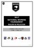 2017 NATIONAL WOMENS TOURNAMENT RULES & POLICIES