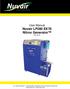 User Manual Nuvair LP280 EK76 Nitrox Generator Rev 08.18