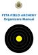 FITA FIELD ARCHERY Organizers Manual