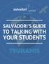 SALVADORI'S GUIDE TO TALKING WITH YOUR STUDENTS