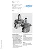 pressure regulator Zero pressure regulator Proportional pressure regulator Compressed air-controlled