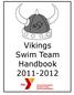 Vikings Swim Team Handbook