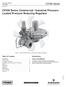 CP200 Series Commercial / Industrial Pressure- Loaded Pressure Reducing Regulator