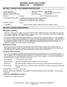MATERIAL SAFETY DATA SHEET MSDS L-127 REVISION 10