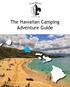 The Hawaiian Camping Adventure Guide