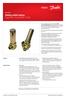 Safety relief valves Type SFA 15 and SFA 15-50