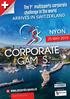 NYON. The 1 st multisports corporate challenge in the world ARRIVES IN SWITZERLAND 25 MAY corporategames.