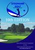 10th EDITION. Manufacturers & Suppliers to the International Golf Industry