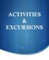 ACTIVITIES & EXCURSIONS
