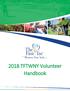 2018 TFTWNY Volunteer Handbook