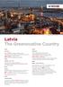 Latvia The Greenovative Country