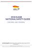 2018 SLSGB NATIONAL SAFETY GUIDE