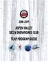 ASPEN VALLEY SKI & SNOWBOARD CLUB team program guide