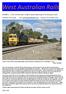 NUMBER 6 A free monthly photo e Mag of railway happenings in WA during June 2018