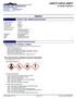 SAFETY DATA SHEET. Heptane. Hi Valley Chemical 1 PRODUCT AND COMPANY IDENTIFICATION. HAZARDS IDENTIFICATION Classification of the Substance or Mixture