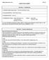 Libby Laboratories, Inc. SAFETY DATA SHEET. SECTION 1: Identification