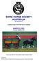 SHIRE HORSE SOCIETY AUSTRALIA INCORPORATED