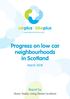Progress on low car neighbourhoods in Scotland