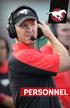 STAFF DIRECTORY PERSONNEL CALGARY STAMPEDER FOOTBALL CLUB STAFF DIRECTORY