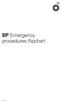 BP Emergency procedures flipchart
