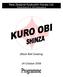 New Zealand Kyokushin Karate Ltd. Official Branch of: IKO Matsushima. (Black-Belt Grading)