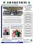 4-H FAST FACTS. A Newsletter for Macoupin County 4-H Families