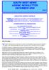 SOUTH WEST NEWS ASWMC NEWSLETTER DECEMBER 2009 ISSUE 5