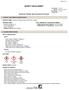 SAFETY DATA SHEET. IsoKote 531 Release Agent (Synlube 531 Aerosol) MANUFACTURER 24 HR. EMERGENCY TELEPHONE NUMBERS Isotec International, Inc.
