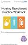 Nursing Recruitment Practice Workbook