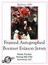 Bid Item #100. Framed Autographed Boomer Esiason Jersey. Worth: Priceless Starting Bid: $300 Increments: $25