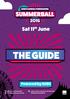 Sat 11 th June THE GUIDE. Powered by /TheSubuSummerball.   #MySummerball