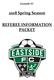 Eastside FC Spring Season REFEREE INFORMATION PACKET