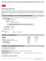 3M MATERIAL SAFETY DATA SHEET 3M(TM) Scotchcast(TM) Conformable Roll Splint 73002, 73003, & /06/2006