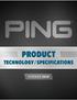 PRODUCT TECHNOLOGY / SPECIFICATIONS